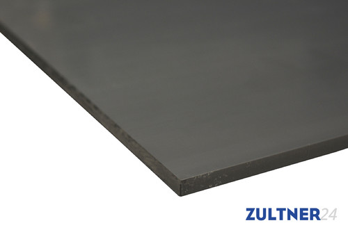 PVC Plate 40x1000x2000 mm dark-gray RAL 7011
