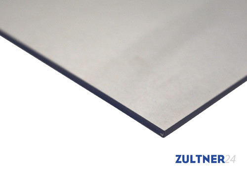 PVC Plate 8x1000x2000 mm glass clear with film