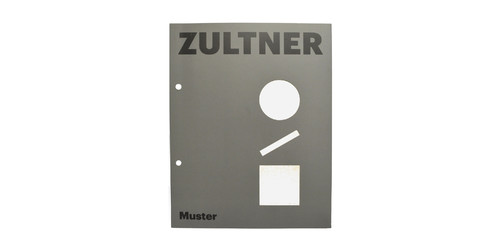 ZULTNER-Muster 1014 1.4016 Edelstahlblech 2R (IIId) blankgeglüht (1,0 mm)