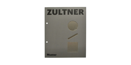 ZULTNER-Muster 1017 1.4301 Edelstahlblech Dessin Karo 21 (1,5 mm)